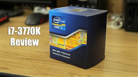 Intel Core I7 3770k 35 Ghz Ivy Bridge Cpu Review Benchmarks