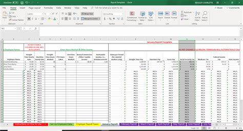 How To Do Payroll In Excel In 7 Steps Free Template