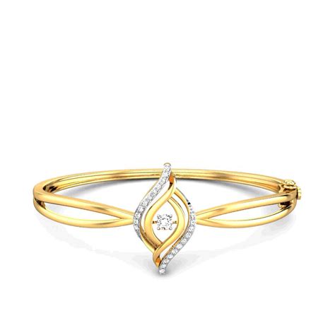 Dionne Glo Diamond Kada Online Jewellery Shopping India Yellow Gold 18k Candere By Kalyan