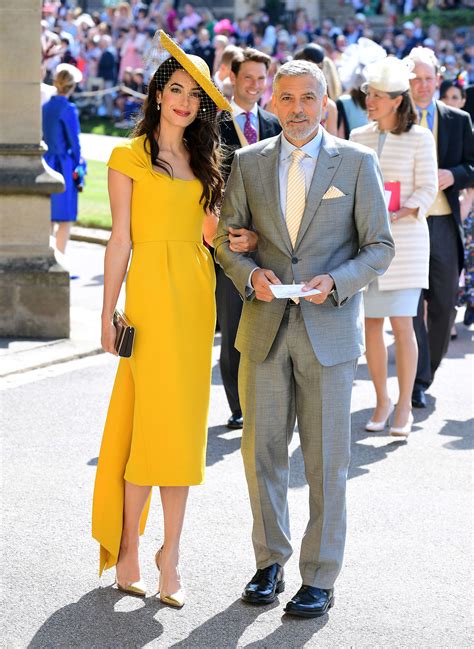 George clooney, 59, and amal clooney, 42, have been married since 2014. Prince Harry, Meghan Markle married - celeb guests at ...
