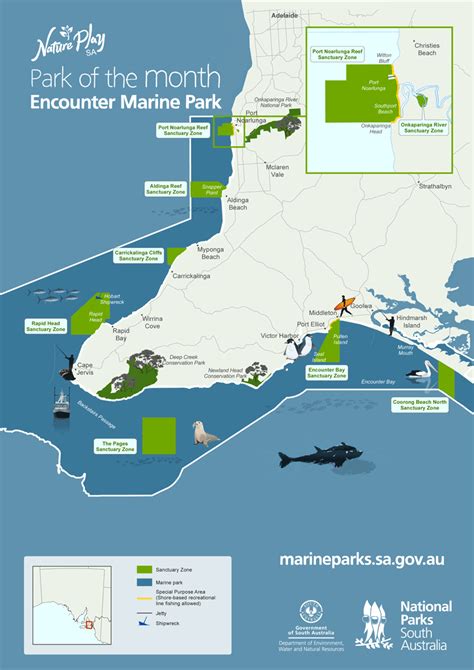Nature Play Sa Park Of The Month Encounter Marine Park January 2015