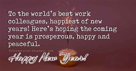 Happy New Year Wishes For Colleagues With Images Pictures Happy New