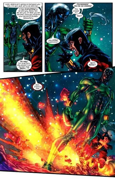 Genis Vell Captain Marvel Vs Superboy Prime Battles Comic Vine