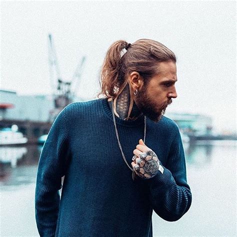 52 stylish long hair haircuts + hairstyles for men. 15 Ponytail Hairstyles For Men To Look Smart And Stylish ...
