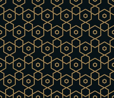 Vector Seamless Pattern Modern Stylish Texture Repeating Geometric