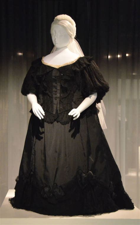 British Mourning Dress Originally Worn By Queen Victoria 1894 95