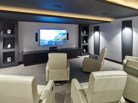 Simple Perfection Contemporary Home Theater Vancouver By Arden