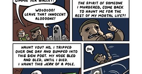Scared Sheetless Paranormal Humor Well That Was Unfortunate