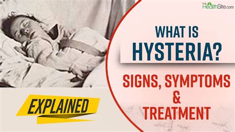What Is Female Hysteria Hysteria Treatment Conversion Disorder Signs And Symptoms Youtube