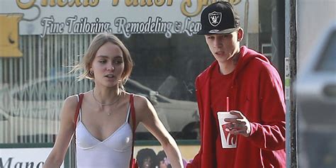 Lily Rose Depp Boyfriend Ash Stymest Shop Around In La Ash Stymest