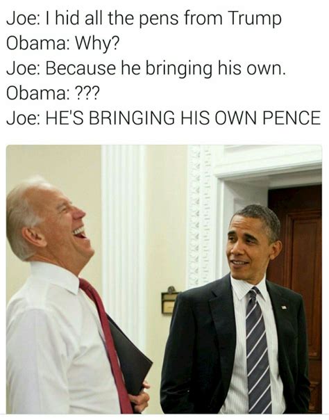 The Best Joe Biden And Barack Obama Bromance Memes Grazia Celebrity