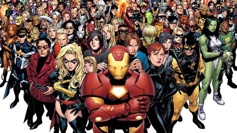 Infographic Heres Every Avenger That Marvel Ever Invented