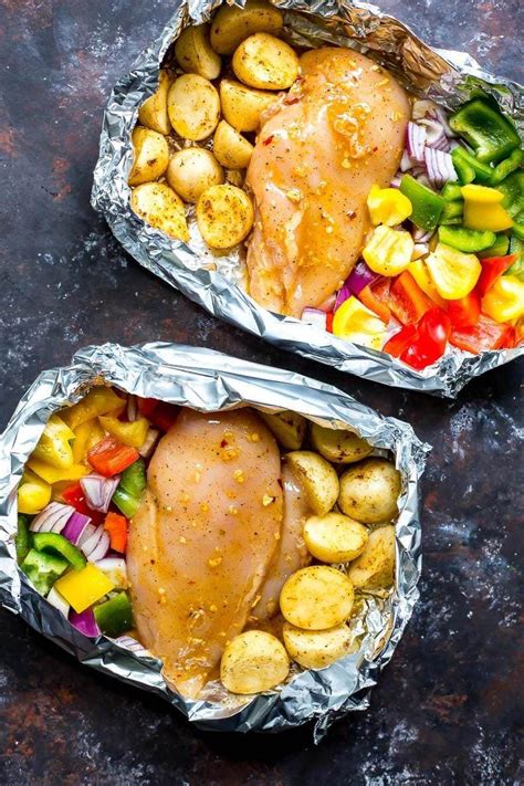 Southwest Chicken Foil Packets With Veggies The Girl On Bloor
