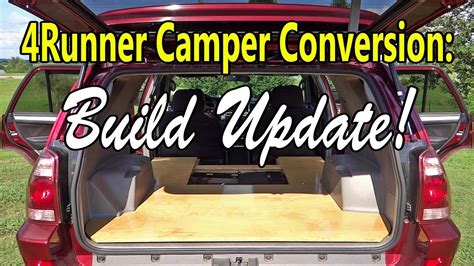 2005 4th Gen Toyota 4runner Overland Suv Camper Conversion Build