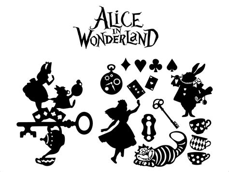 Alice Svg Cheshire Cat Svg Alice In Wonderland Cut File Alice In