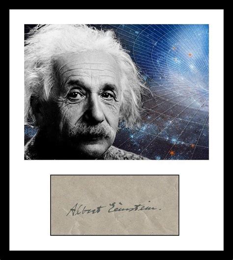 Aacs Autographs Albert Einstein D 1955 Autographed 3x5 Index Card W