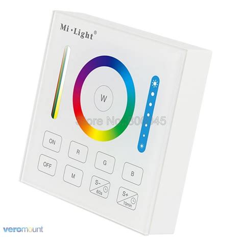 Mi Light B0 Smart Panel Remote Rgb Cct Rgb Rgbw Controller With Timing Function For Fut043