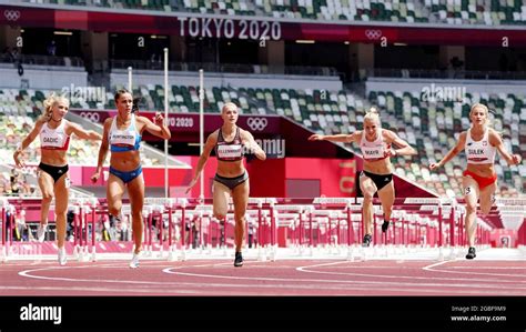 Tokyo 2020 Olympics Athletics Womens 100m Hurdles Heptathlon