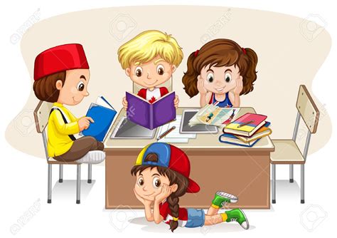 Children Studying Clipart 10 Free Cliparts Download Images On