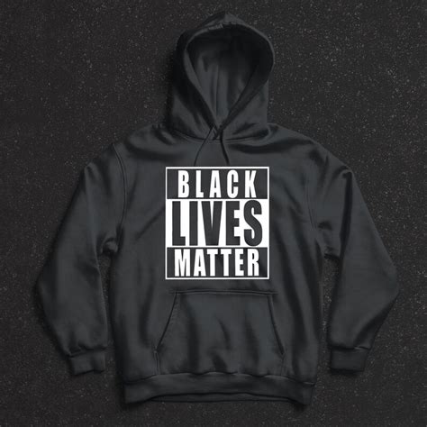 Black Lives Matter Hoodie Hooded Sweatshirt Etsy