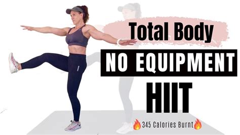 Total Body No Equipment Hiit Circuit 40 Minute Sweat Workout Youtube