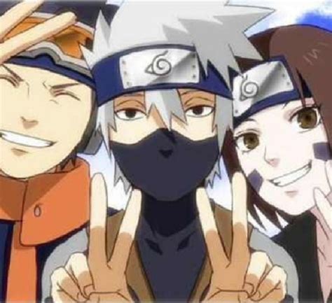 Kakashi Obito And Rin Naruto Photo 36448585 Fanpop