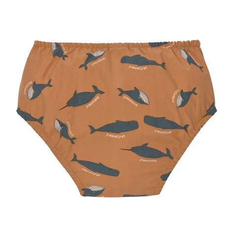 Swim Diaper Whale Caramel Babilo