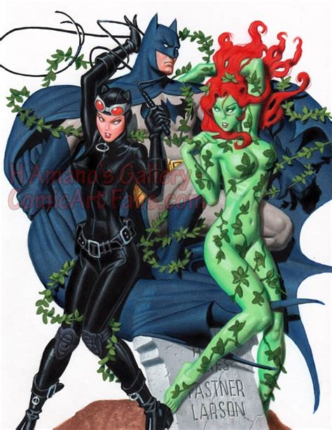 Batman Catwoman And Poison Ivy Batman Catwoman Batman Catwoman