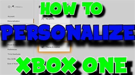 How To Personalize Your Xbox Home Screen Xbox One Guide Youtube