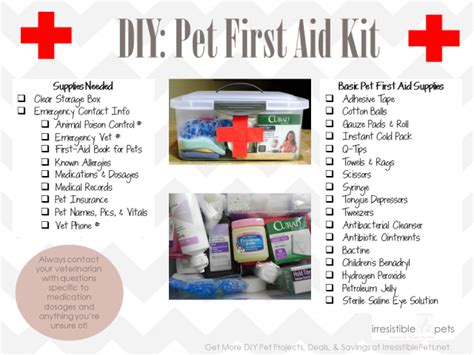 K9 1 On 1 Diy First Aid Kits For Pets