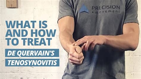Wrist Tenosynovitis Exercises