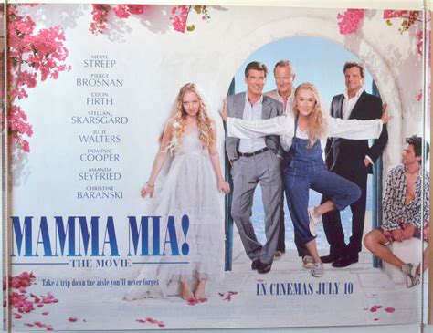 Mamma Mia Original Cinema Movie Poster From British