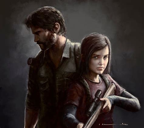 Joel And Ellie By Imorawetz On Deviantart Joel And Ellie The Last Of