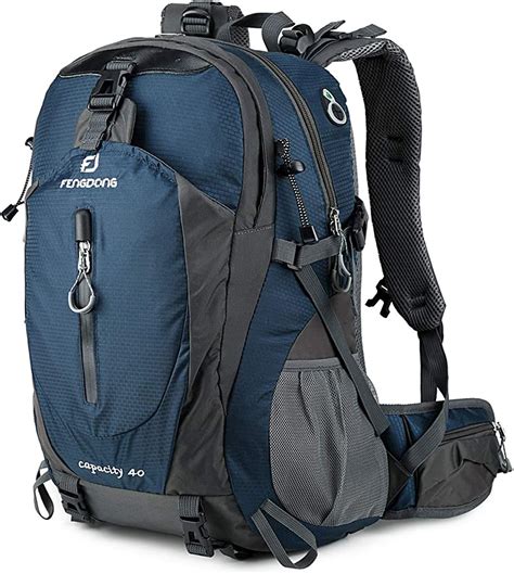 Fengdong 40l Waterproof Lightweight Outdoor Daypack Hikingcampingtravel Backpack For Men Women