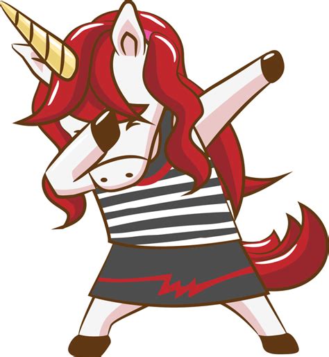 Unicorn Dabbing Png Graphic Clipart Design 19152874 Png
