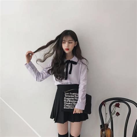 Grunge Fashion Colorful Fashion Womens Fashion Korea Fashion Asian