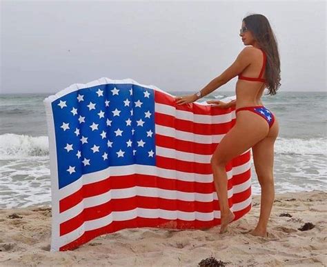 Pin By Lord Tedderington On Women And The Flag American Flag Bikini