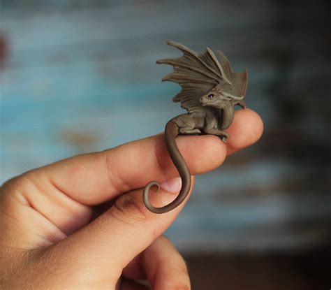 A Tiny Baby Dragon Sculpted In Polymer Clay Rsomethingimade