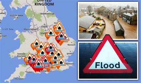 uk weather warning brits braced for huge flooding as dozens of weather warnings issued