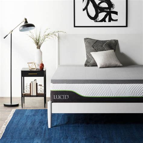 The manufacturers of this mattress topper, sleep innovations, have been in the business for more than 20 years and have studied how to help you this particular mattress topper is best for younger people to use in their college dorms or for summer camps, but it can also be good for a guest room in. Lucid 2 in. Twin XL Bamboo Charcoal Memory Foam Mattress ...