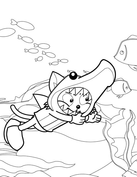 Sharkboy And Lavagirl Pages Coloring Pages