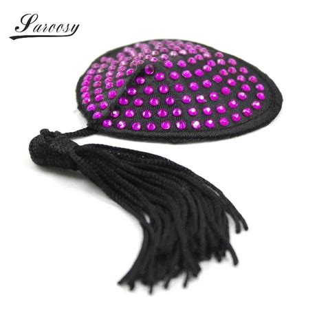 New Sexy Sex Product Toys Women Lingerie Diamonds Tassel Breast Bra Nipple Cover Pasties