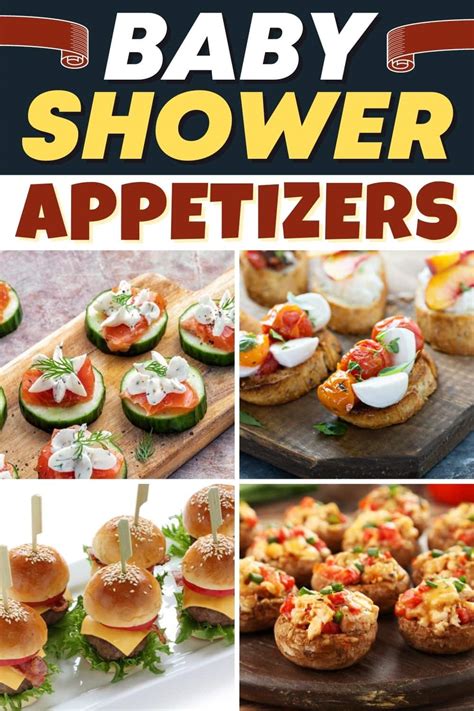 35 Best Baby Shower Appetizers Insanely Good