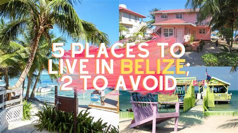 The 5 Best Places To Live In Belize Youtube