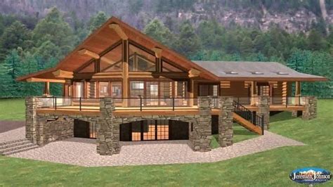 On your site it states that i would have to pick up the kit at a distribution location in the us or canada. Pole Barn Home Floor Plans With Basement | Craftsman house plans, Lake house plans, Basement ...