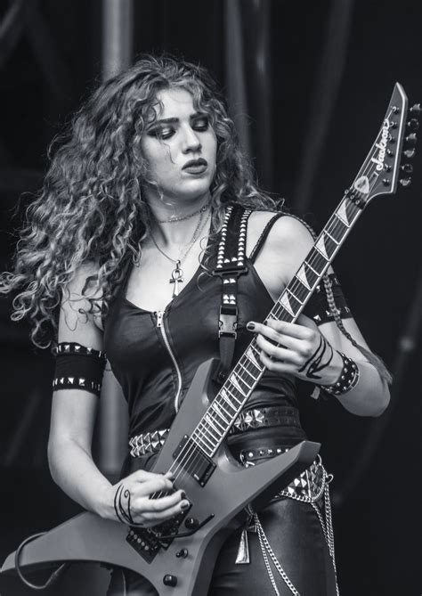 Sonia Anubis Female Guitarist Metal Girl Girls Rock