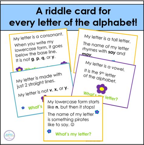 Alphabet Riddles For Letter Fluency And Critical Thinking Made By