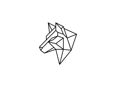Polygon Wolf By Petar Shalamanov On Dribbble