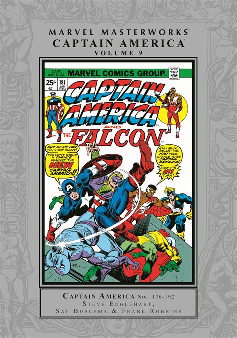 Marvel Masterworks Captain America Vol 9 Hardcover Comic Issues