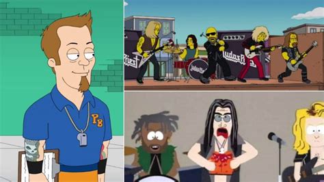 Top 10 Metal Musician Appearances In Famous Animated Shows Articles